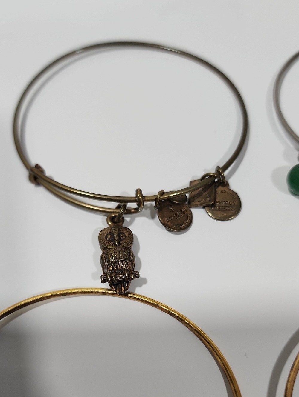 9 Alex & Ani Bracelets, 1 Love This Life Bracelet. - Picture 14 of 16